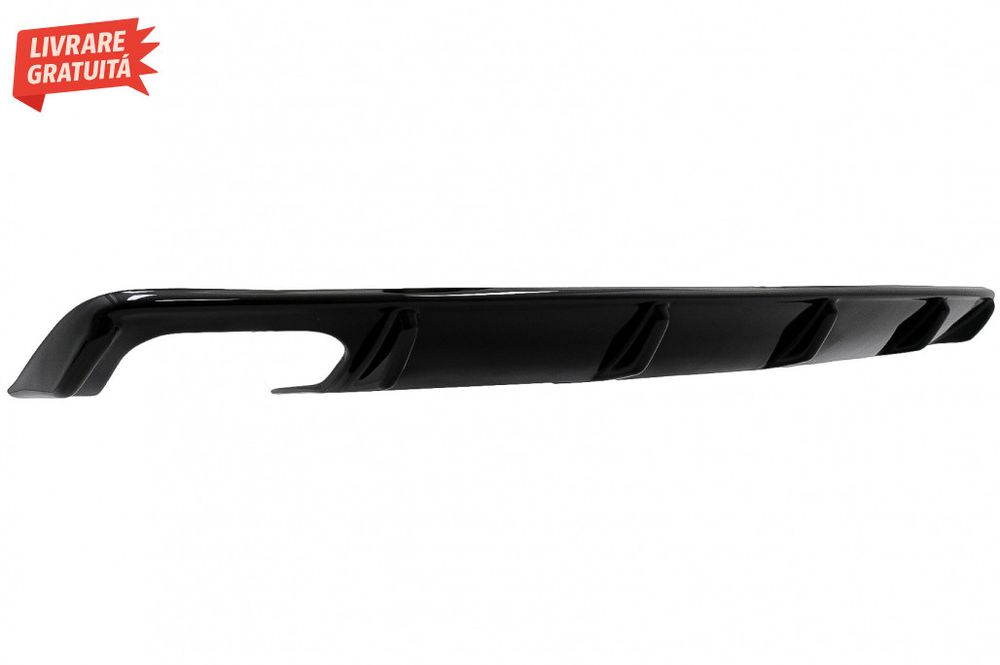 Difuzor Bara Spate Skoda Octavia II (2004-2009) Negru Lucios