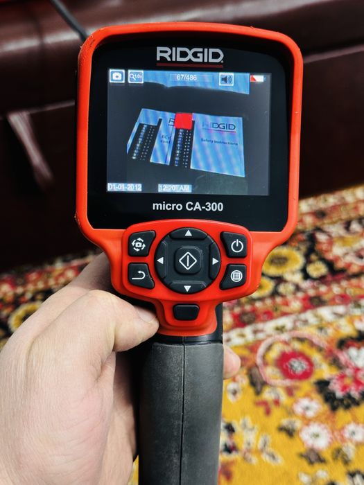 Cameră profesională video/foto inspecție RIDGID micro CA-300,kit full