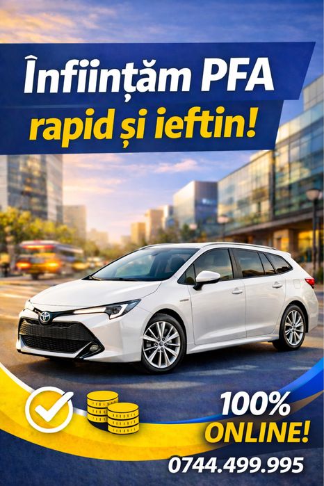 Înființare PFA & SRL – Ridesharing Uber / Bolt | 100% Online