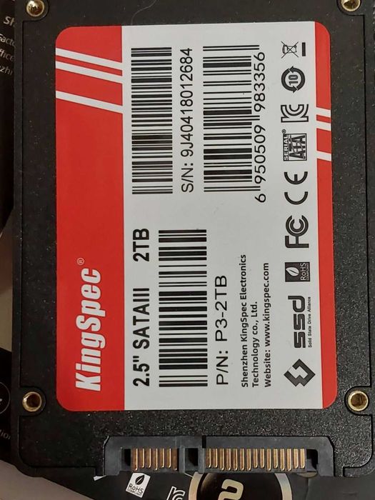 2TB SSD - Crucial BX500, Silicon Power A55, Fanxiang S101Q