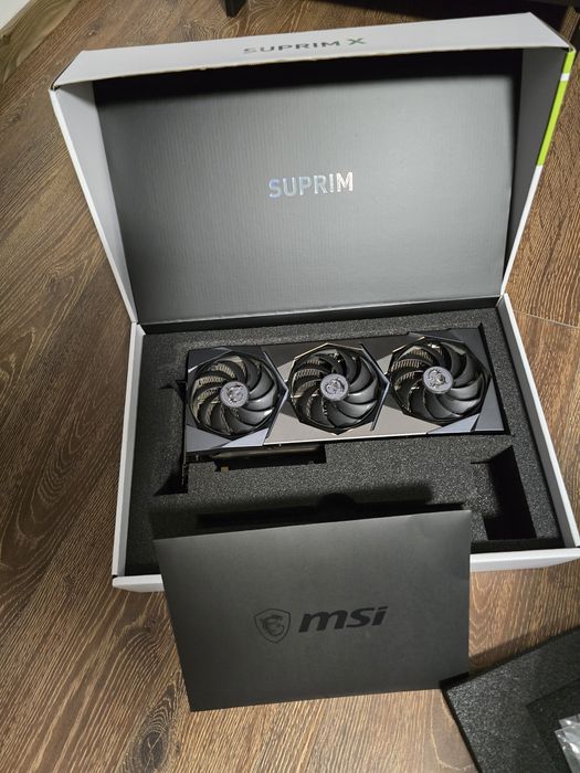 Placa Video MSI RTX 3070TI SUPRIM X