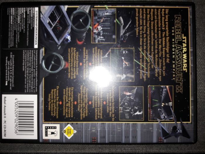 Star Wars: Rebel Assault II: The Hidden Empire 2 x CD-PC