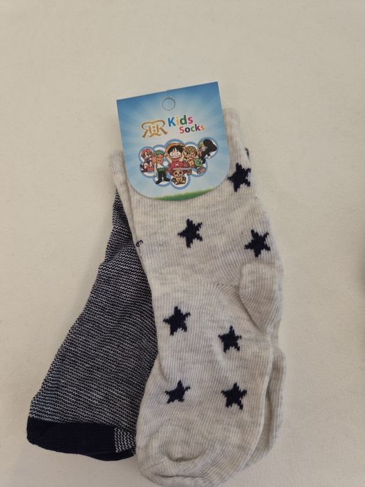 Нови детски чорапки "Kids Socks"  mix – различни десени  0,90 €