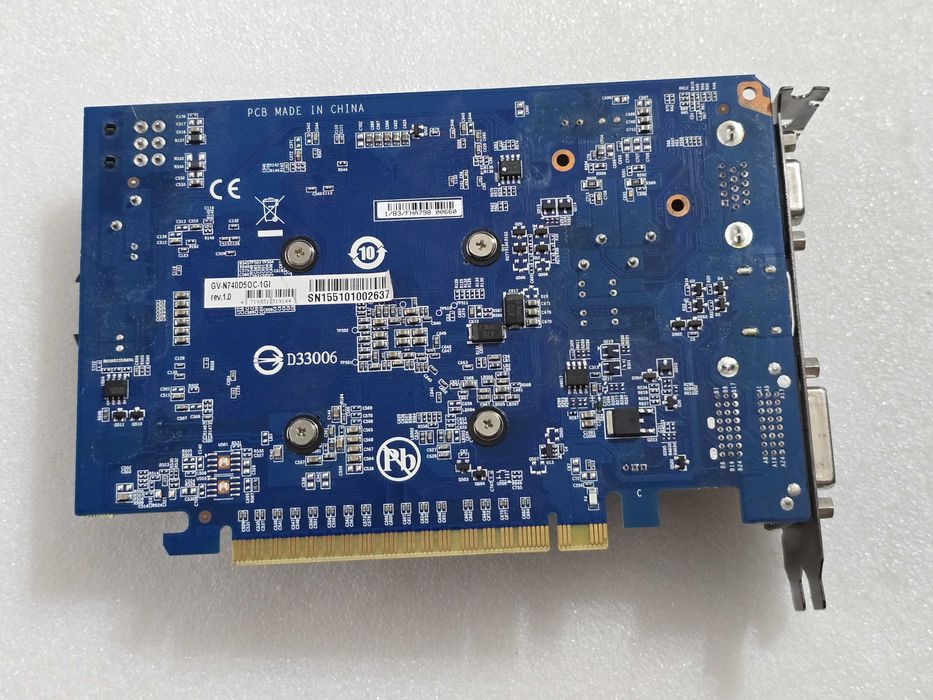 Placa video GIGABYTE GeForce GT 740 1GB GDDR5 128bit  rev 1.0