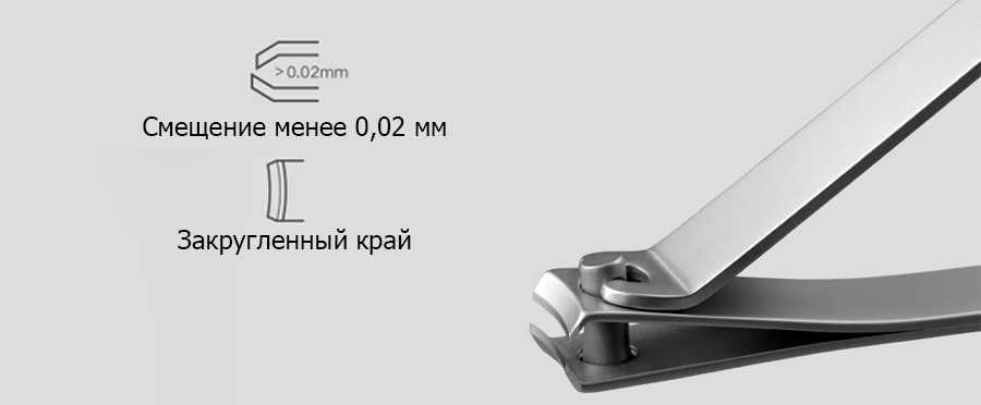 Сет для маникюрного набора Xiaomi Mijia Nail Clipper Five Piece Set