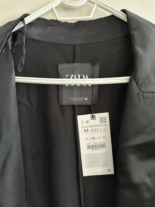 Сатениран шлифер Zara, M