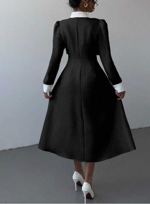 Елегантна рокля в черно (размер L) SHEIN Chiquease