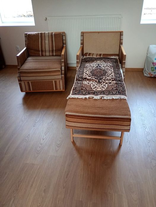 Fotoliu se paote si trage