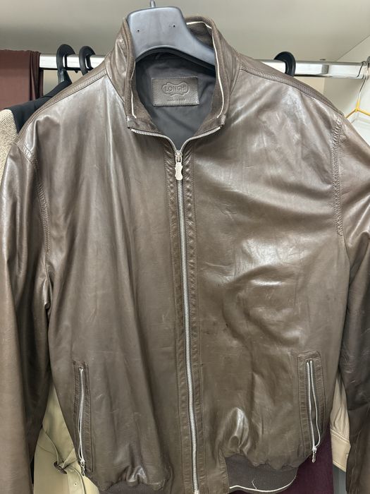 Кожаная куртка италия