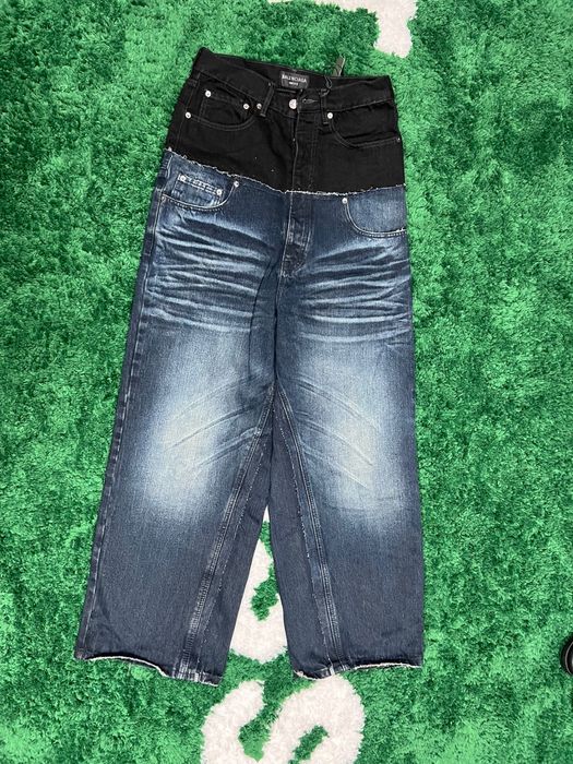 Balenciaga Cut Up Jeans size XS