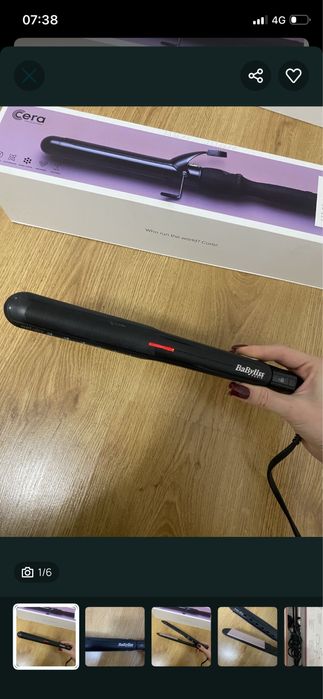 Преса на Babyliss и маша за коса Cera 32mm
