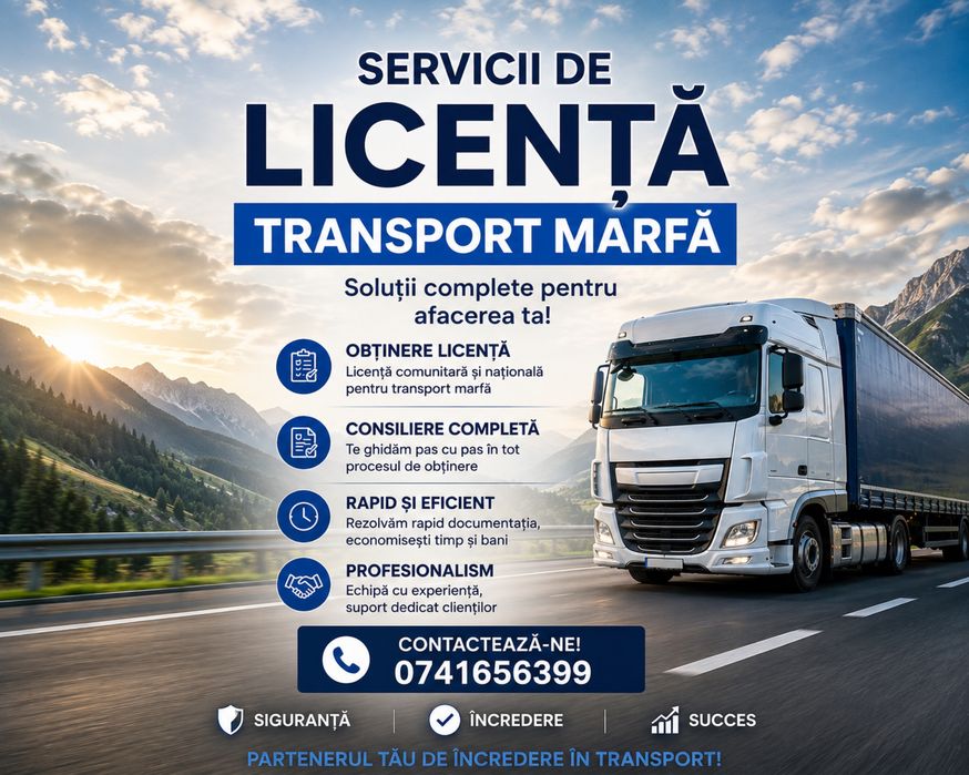 Manager transport marfa/licenta transport