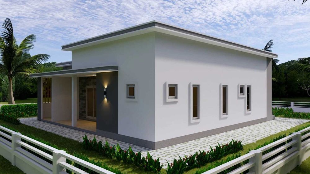 НА ИЗПЛАЩАНЕ - Луксозна сглобяема къща с 3 спални, 132 кв. м