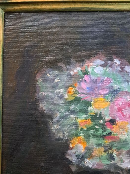 Pictură "Flori în ulcică",Sabina Negulescu Florian(1907 -2003)