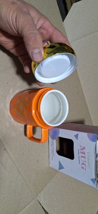 Кружка с крышкой