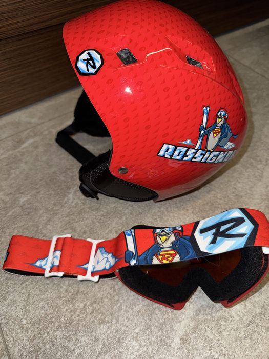 Детска каска с очила Rossignol