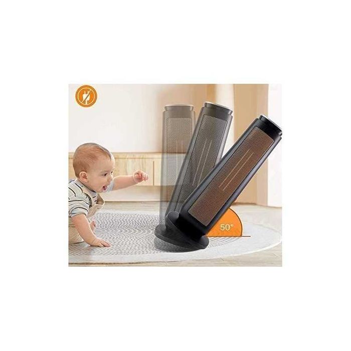 Керамична цифрова вентилаторна печка с дистанционно управление Midea