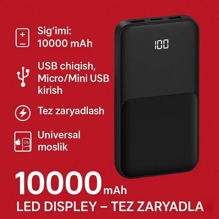 Абсолютно новый Powerbank по самой низкой цене.