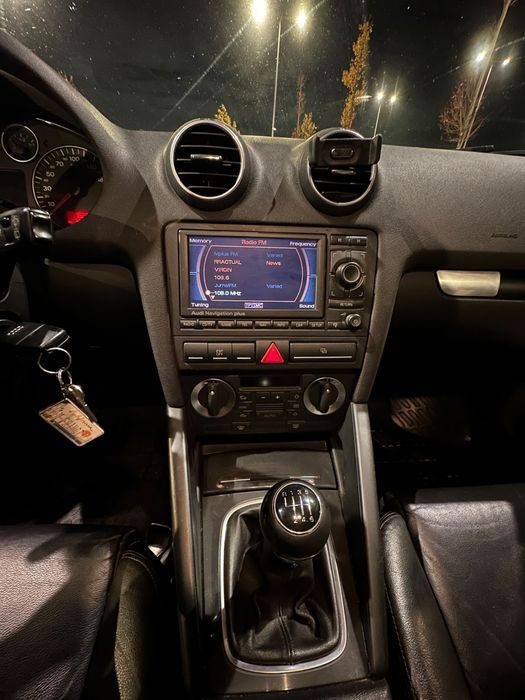 Audi A3 8P 2.0 TDI 140 CP | 2005 | TURBINĂ HIBRIDIZATĂ | PIELE | JANTE R17