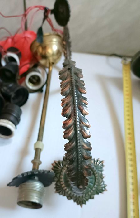 Candelabre vechi bronz si subansamble