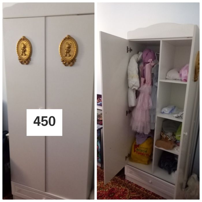 Детский шкаф сотилади.