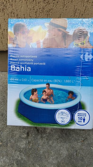 Piscina gonflabila Bahia 2.44×0.61m-1880 litri