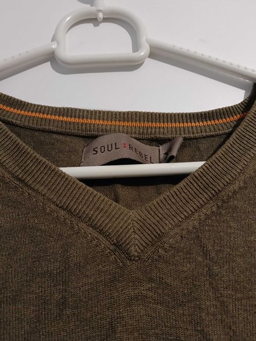 Pulover anchour clasuc bărbați kaki XL, NOS Soul Rebel