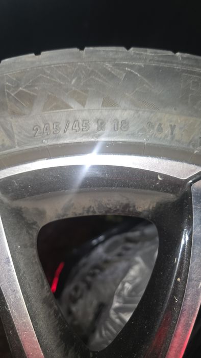 Джанти с гуми Континентал Volvo