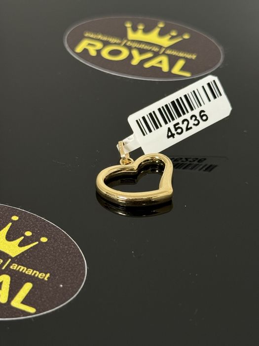 Bijuteria ROYAL : Pandantiv AUR 14K NOU / 1.13 GR
