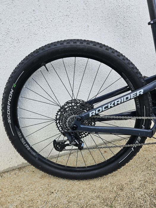 MTB Rockrider AM 50S, L, 29" full-suspension in garantie