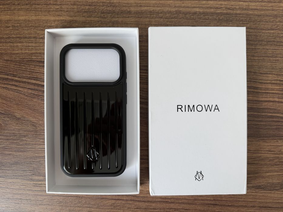 Rimowa iPhone 17 Pro Case Husa Black Negru