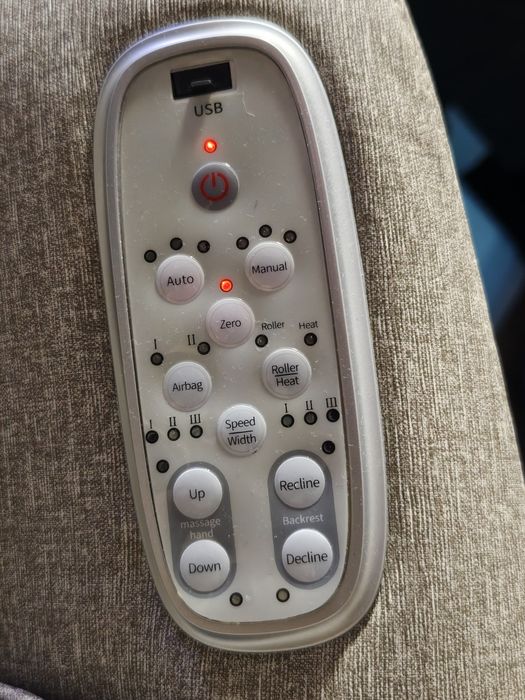 Масажен Стол REXTON Z02-Grey с компактни размери и SL - масажна ши