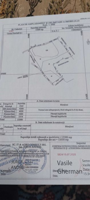 Teren cu lac, în sat Izvoarele Com. Cernești, jud. Maramureș - Vedere 4