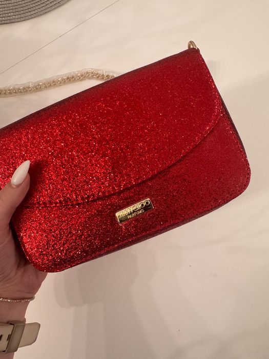 Оригинална малка чантичка Jimmy Choo