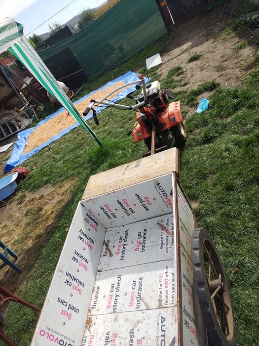 Vand Motocultor Ruris cu remorca