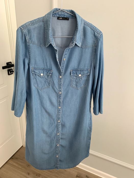 Платье из тонкой джинсы Oodji