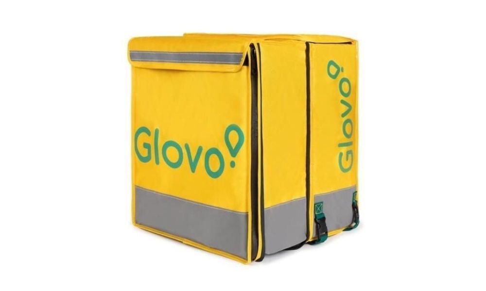 Rucsac termic pentru transport alimente.