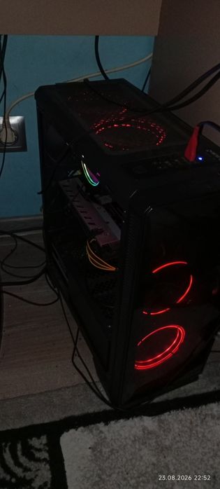 Vând pc gaming cu volan logitech 923 plus pedale si schimbător