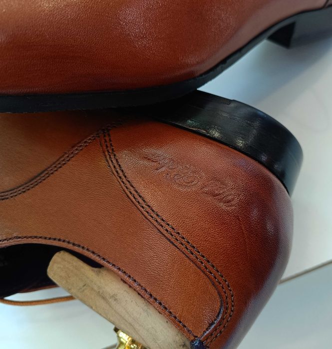 Pantofi derby 41.5 42 premium Ted Baker London NOI piele naturala moal