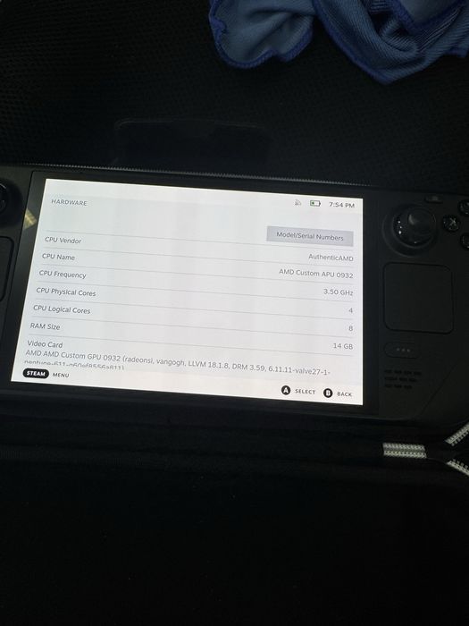 Valve steam deck 1tb