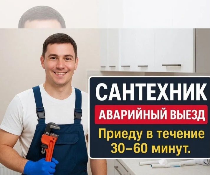 Выезд. Сантехник. 24/7