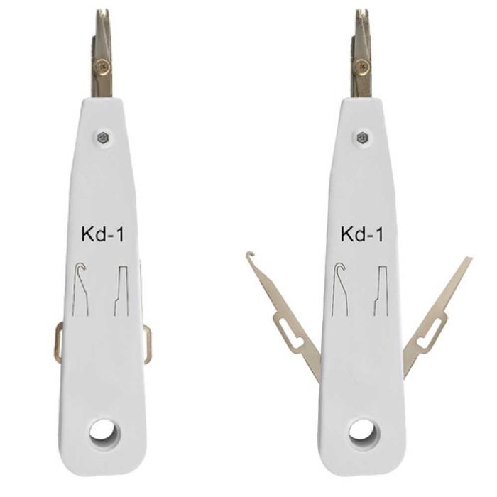 Клещи за кримпване на кабели RJ11, RJ45, с тестер, BIGSTREN, 18 части