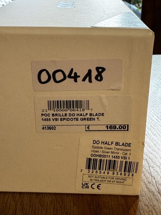 Ochelari ciclism POC Brille Do Half Blade