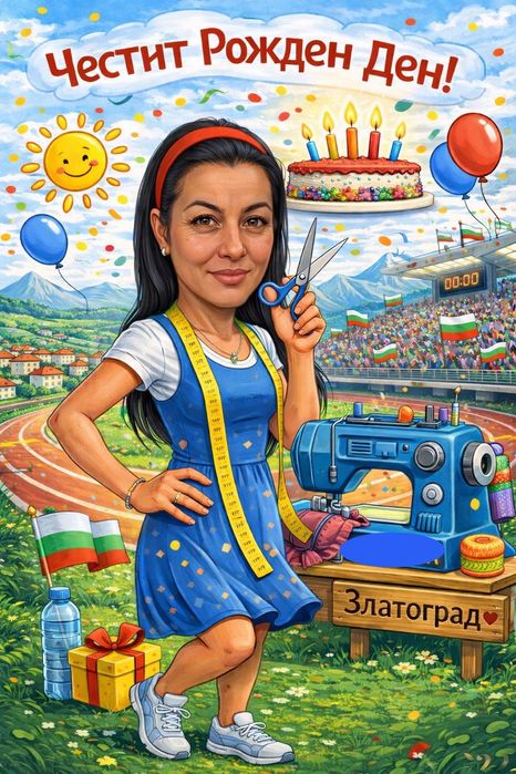 Дигитални карикатури и постери по снимка + рамка