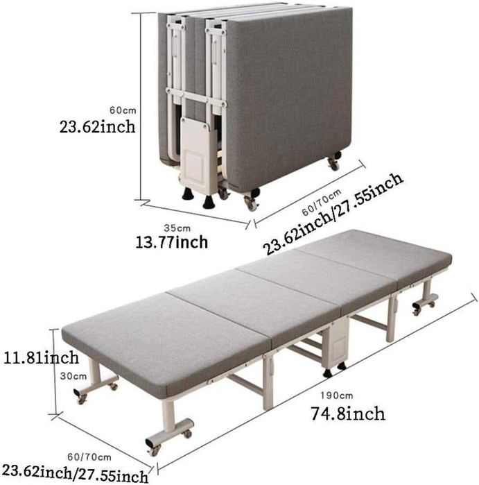 складное кресло-кровать , с матрасом ,150 kg