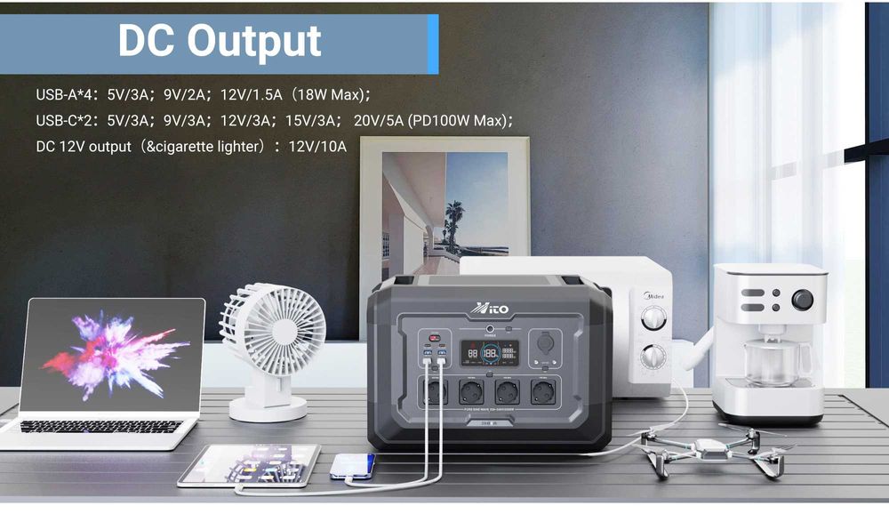 2500W Соларен Генератор за ток VITO S2 Power Station