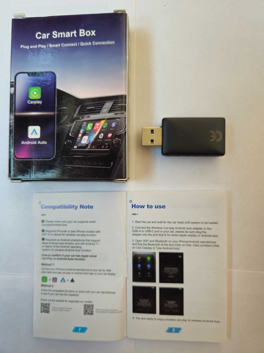 Adaptor Carplay ,Android Auto ,autoturisme cu navigatie 2019-2025.