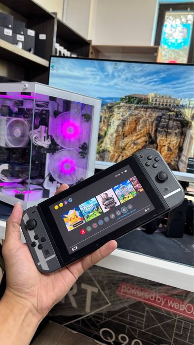 Прошитая Nintendo Switch Standart / Kefir128 / с играми