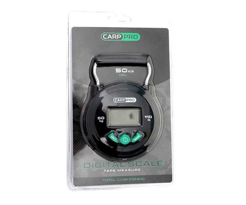 ПРОМО Електронен кантар с ролетка Carp Pro Digital Scales 50kg/110lb