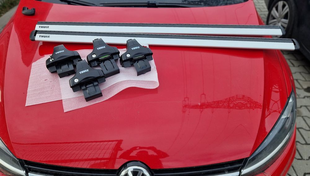 Bare transversale Thule dedicate Golf  4 5 6 7  ETC